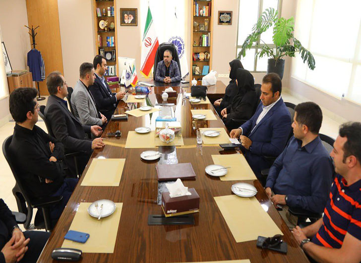 دیدار اعضای هیات مدیره سازمان نظام مهندسی ساختمان استان  با رئیس اتاق بازرگانی قزوین