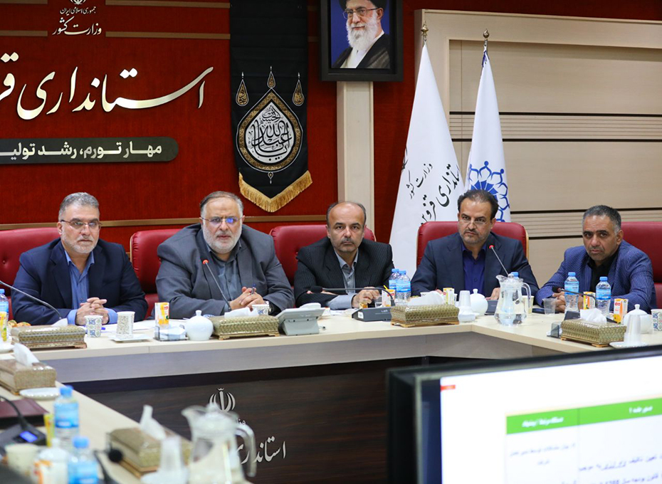 برگزاری نود و دومین شورای گفت و گوی  دولت وبخش خصوصی استان قزوین