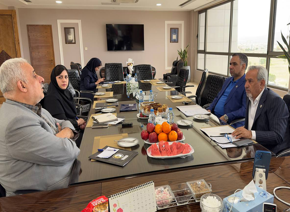 سومین جلسه هیات رئیسه اتاق بازرگانی قزوین درسال جاری برگزارشد