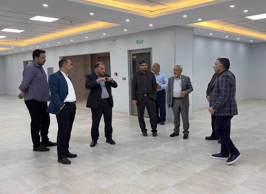 بازدید هیات رئیسه اتاق بازرگانی قزوین از تکمیل بخش های مختلف ساختمان پارلمان بخش خصوصی استان