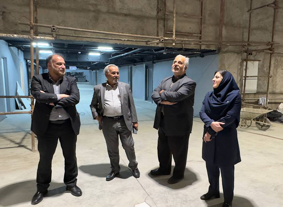 بازدید هیات رئیسه اتاق بازرگانی قزوین از تکمیل بخش های مختلف ساختمان پارلمان بخش خصوصی استان