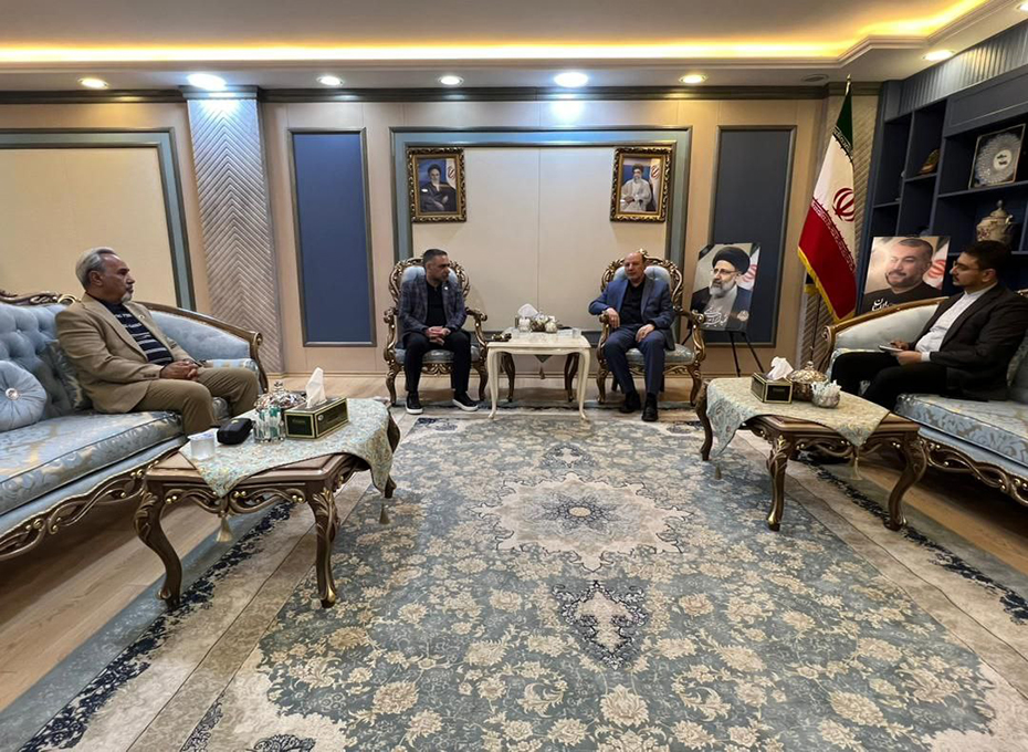 دیداررئیس اتاق بازرگانی قزوین باسرکنسول ج.ا.ایران دراربیل (اقلیم کردستان )عراق