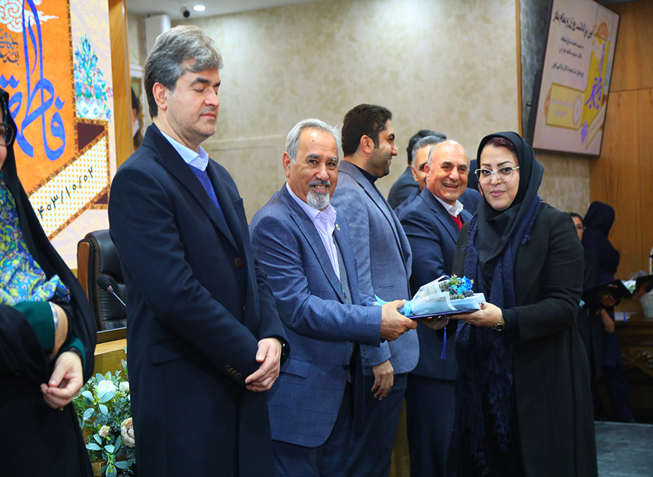 گزارش تصویری از آیین بزرگداشت روز زن ومقام مادر در اتاق بازرگانی قزوین(3)