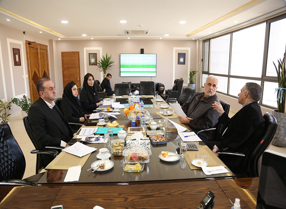 جلسه هیات رئیسه اتاق بازرگانی قزوین