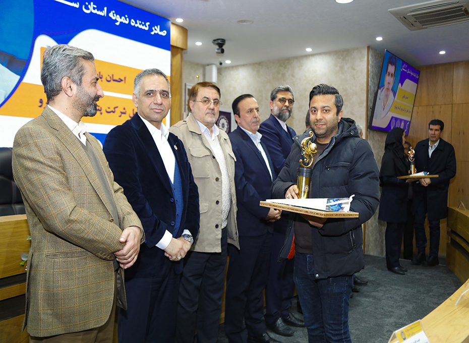 تجلیل از صادرکنندگان برتر استان قزوین در سال 1402