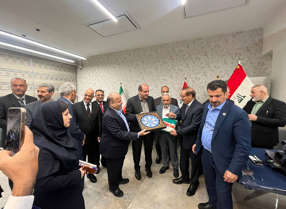 تاکید روسای اتاق های بازرگانی استان های  عراق بر توسعه روابط اقتصادی بااستان قزوینعکس کمکی شماره2