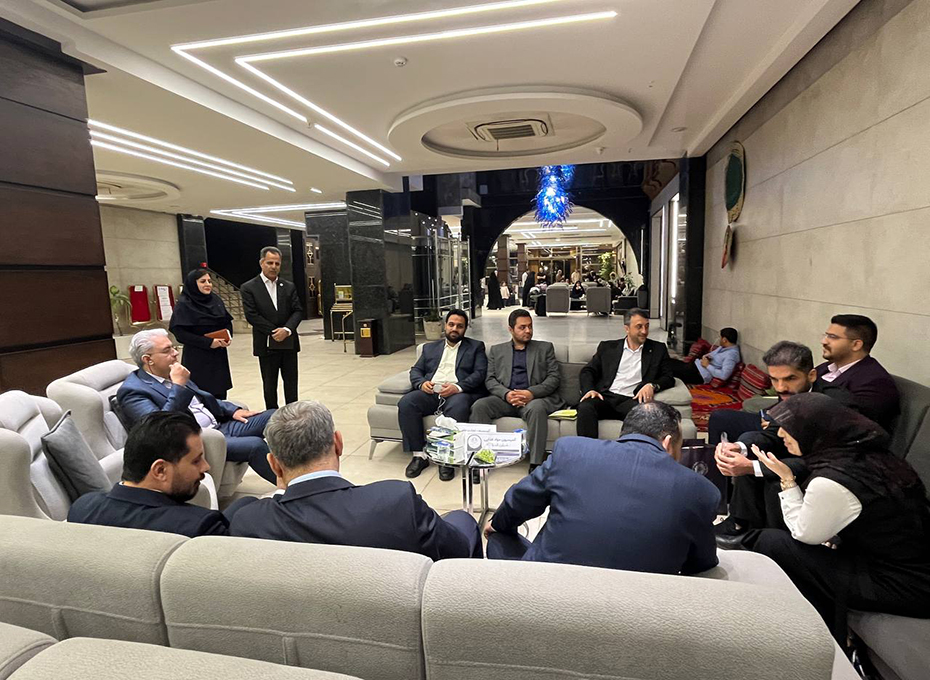 تاکید روسای اتاق های بازرگانی استان های  عراق بر توسعه روابط اقتصادی بااستان قزوینعکس کمکی شماره3