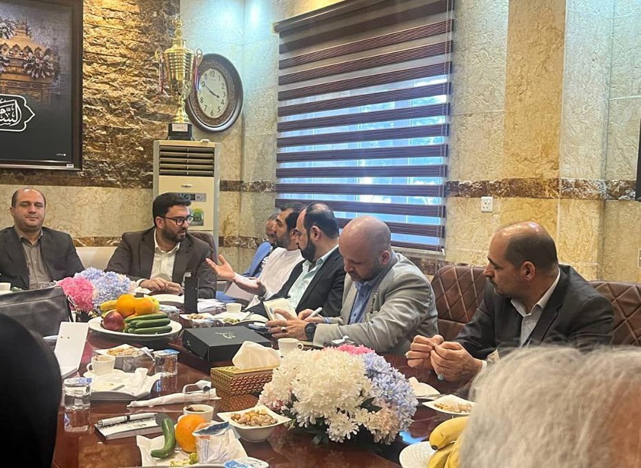 گزارش تصویری نشست های هایت تجاری استان قزوین باتجارعراقی
