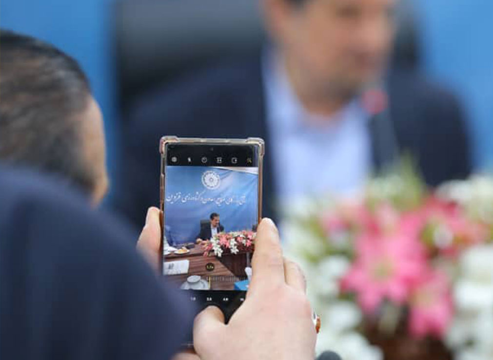 گزارش تصویری نشست نمایندگان رسانه های گروهی استان قزوین با ریاست محترم اتاق بازرگانی قزوین