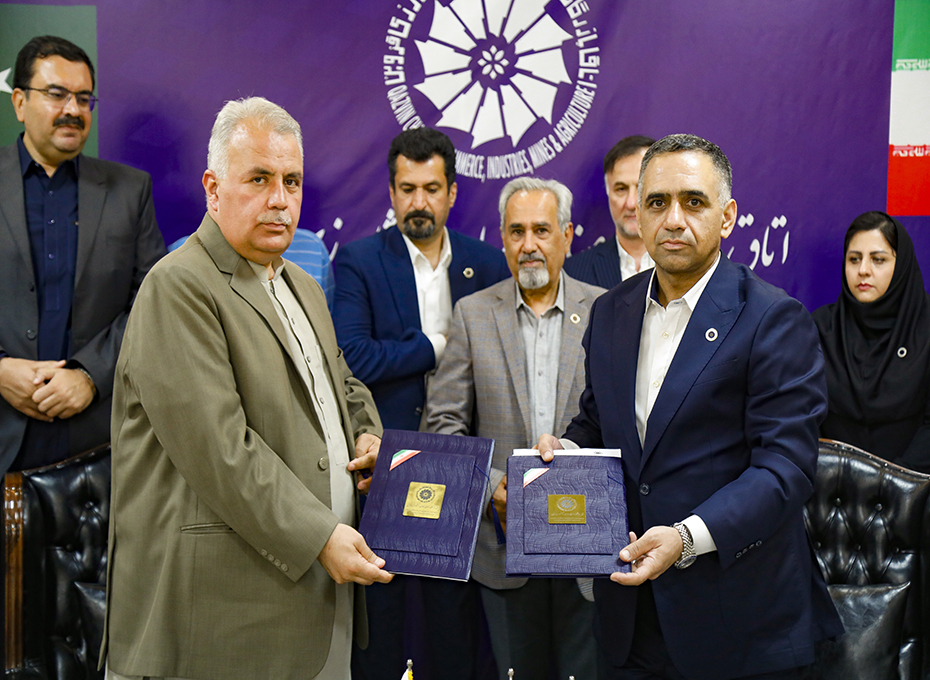 برگزاری نشست مشترک اتاق بازرگانی قزوین  وهیات تجاری پاکستان دراتاق بازرگانی قزوین