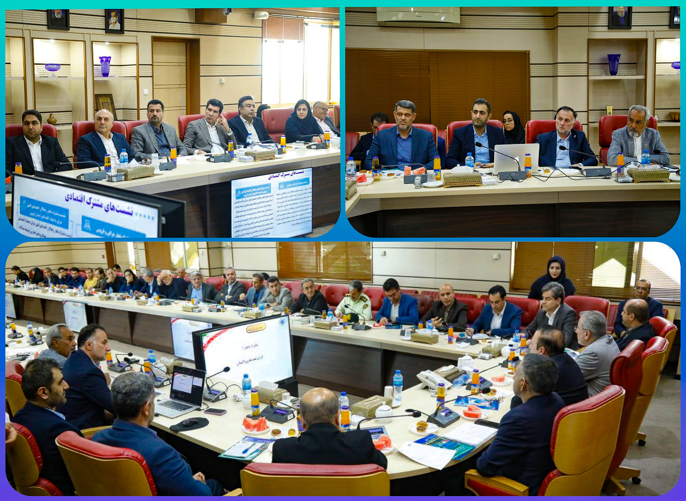 برگزاری  نود ونهمین شورای گفت وگوی دولت وبخش خصوصی استان قزوینعکس کمکی شماره2