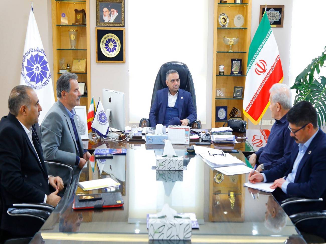 برگزاری هشتمین جلسه کارگروه اتاقهای بازرگانی ، تعاون و اصناف استان قزوین