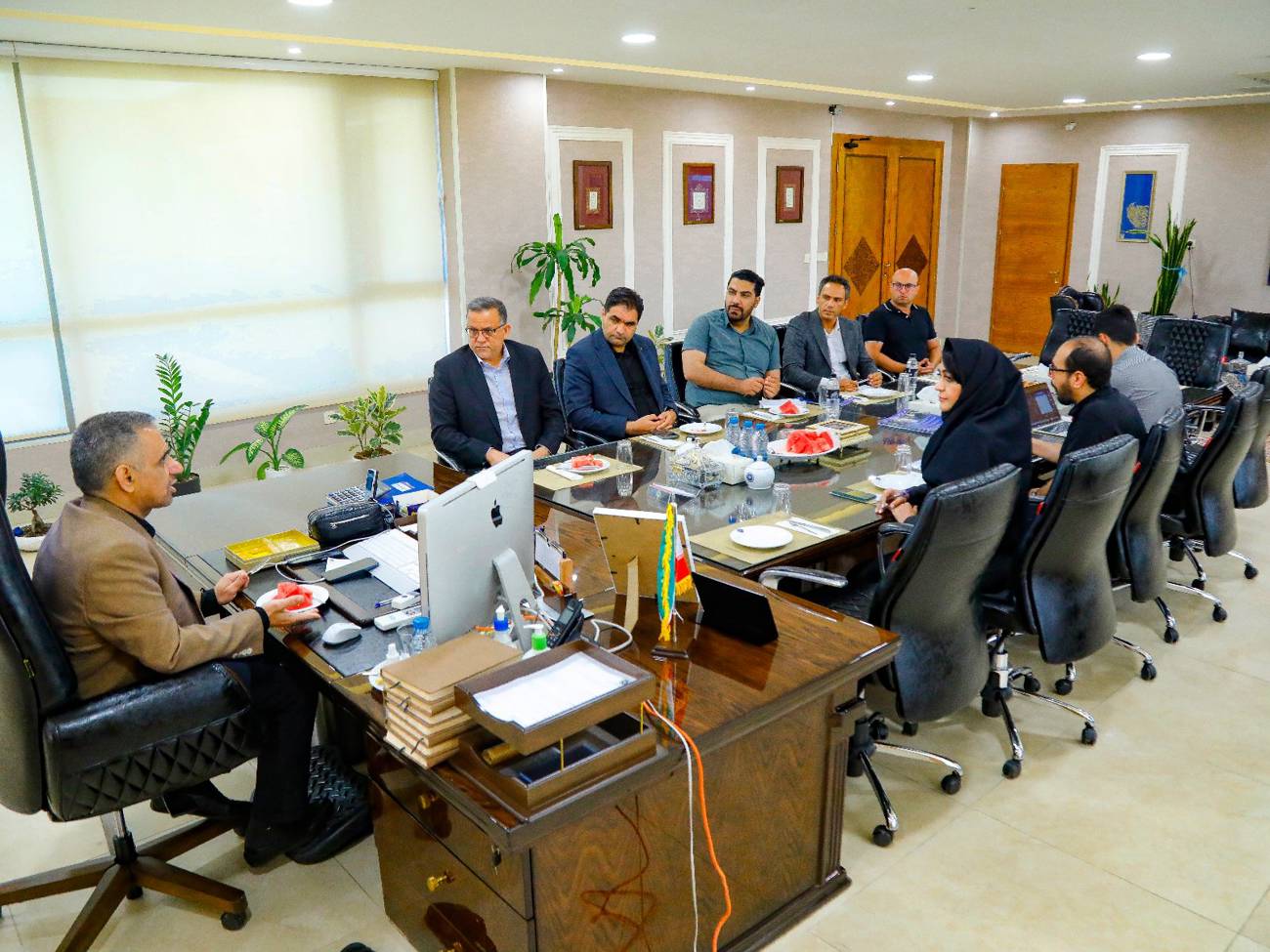 دومین جلسه هیات‌مدیره سرای نوآوری اتاق بازرگانی، صنایع، معادن و کشاورزی قزوین برگزارشدعکس کمکی شماره3