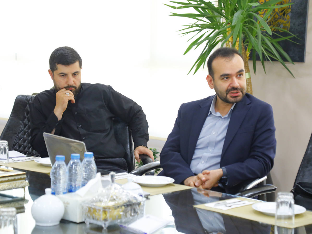 گزارش تصویری جلسات مشاوره ای ریاست اتاق بازرگانی قزوین-نهم تیرماه 1405