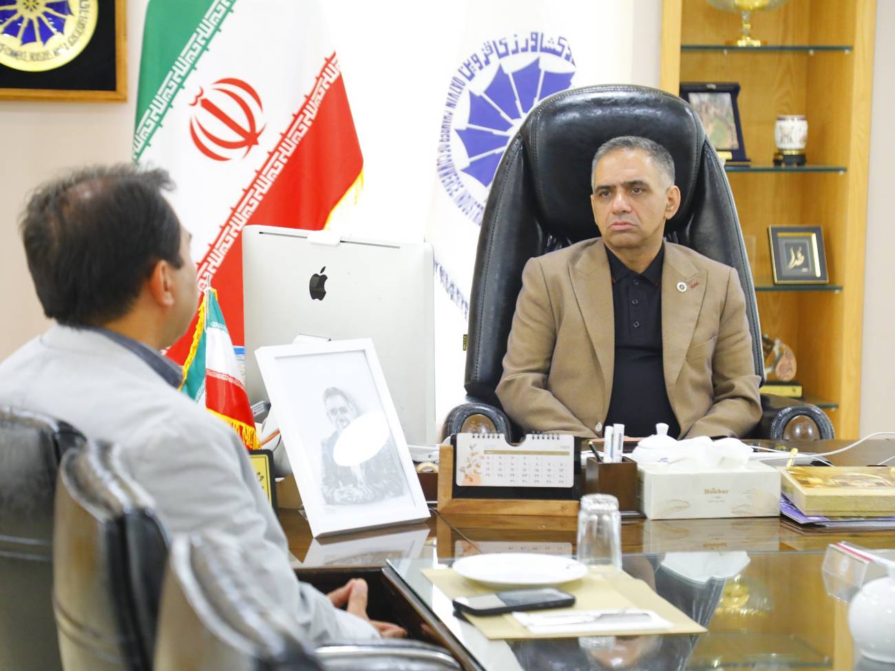 گزارش تصویری جلسات مشاوره ای ریاست اتاق بازرگانی قزوین-نهم تیرماه 1405