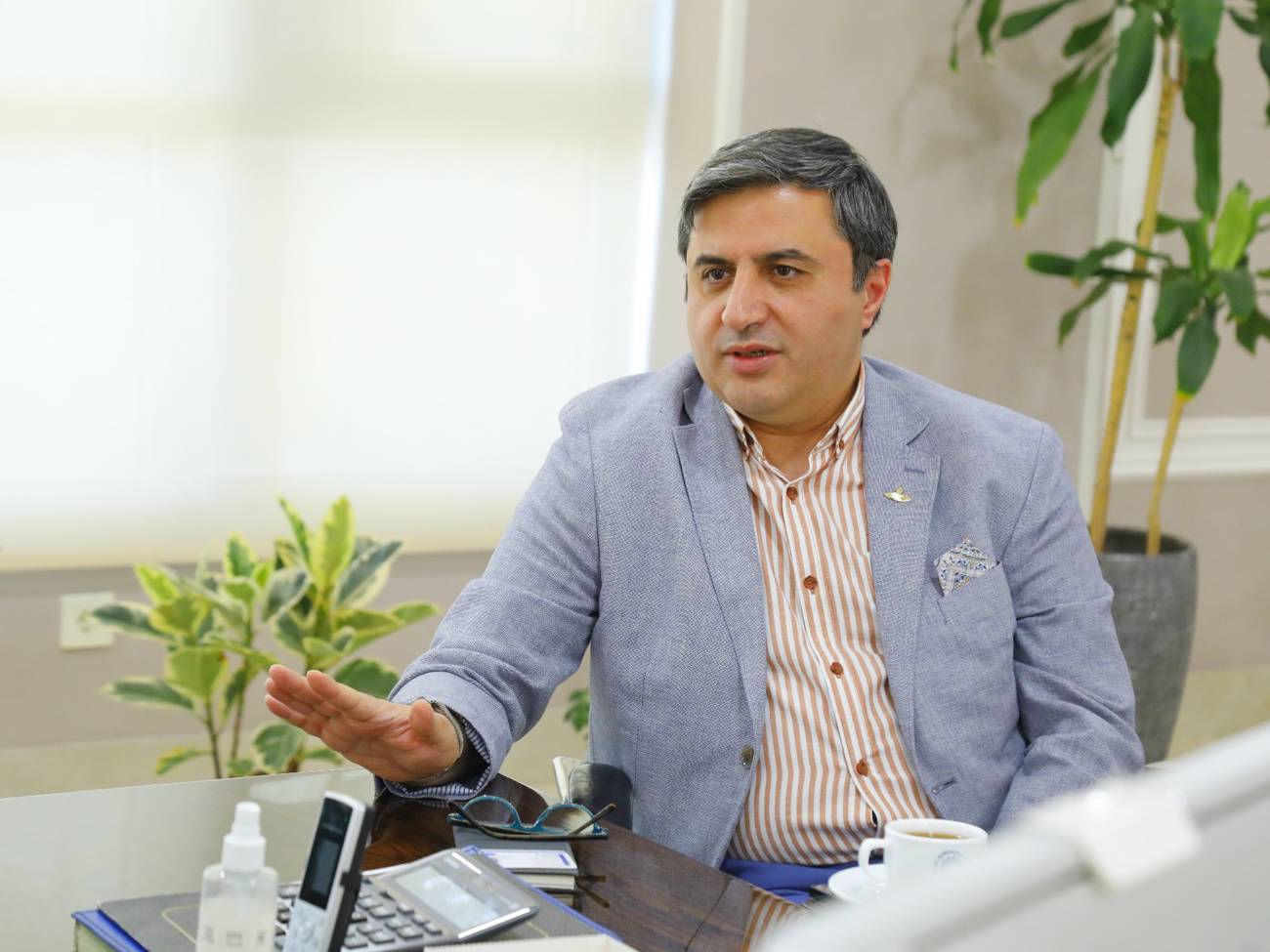 گزارش تصویری جلسات مشاوره ای ریاست اتاق بازرگانی قزوین-نهم تیرماه 1405