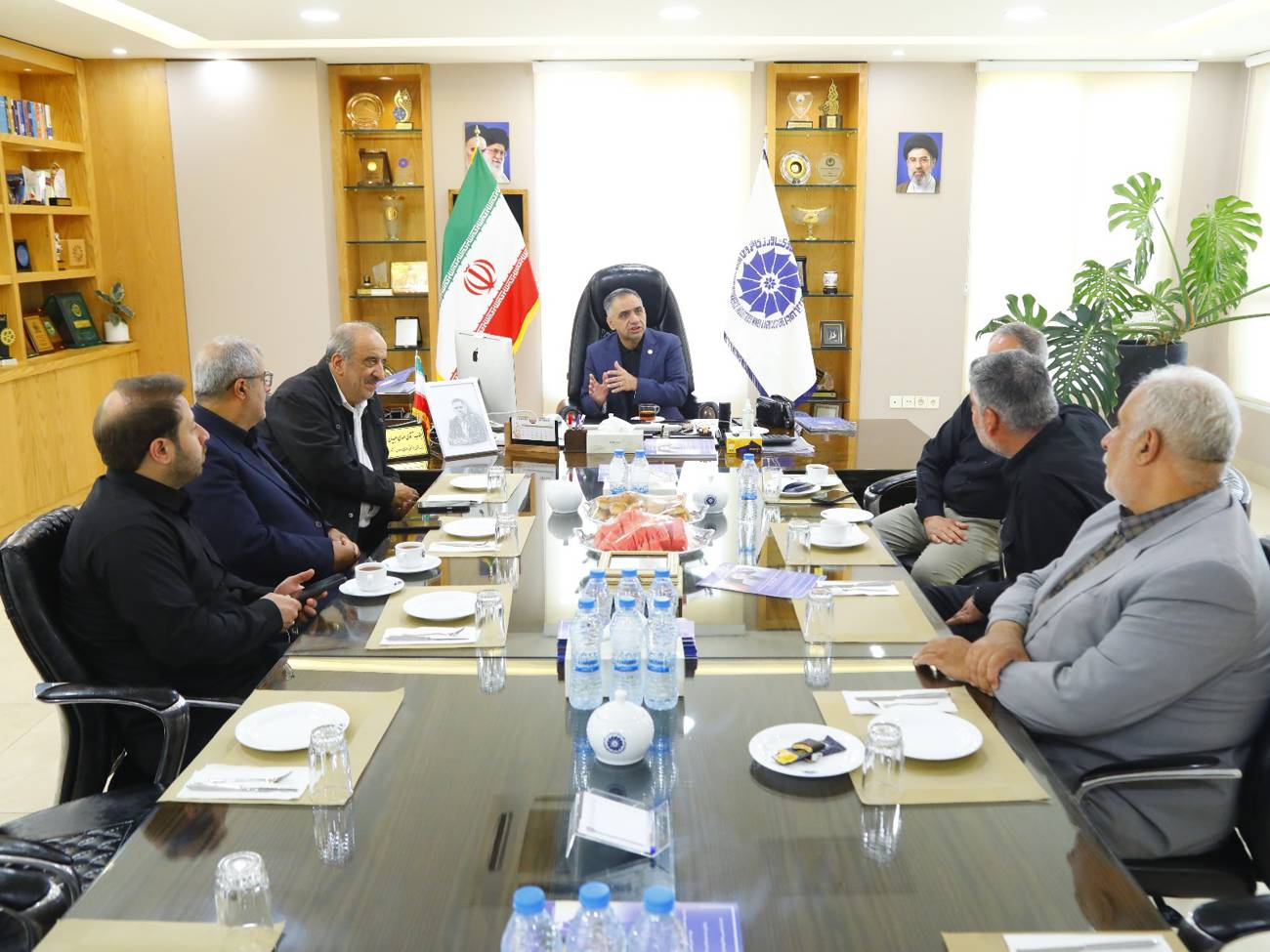جلسه هماهنگی بازدید مدیران ارشد اقتصادی و اجرایی استان 