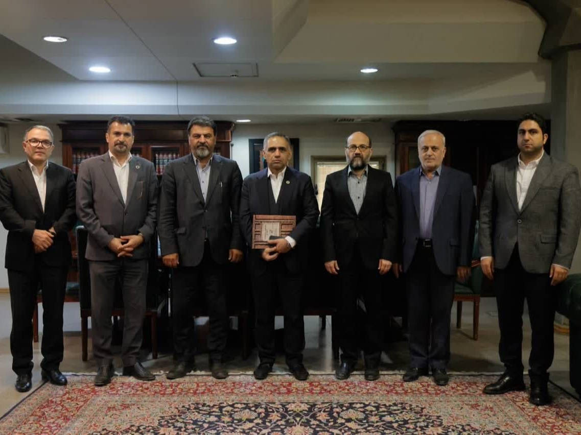 دیداررئیس اتاق بازرگانی قزوین با رئیس سازمان اسناد و کتابخانه ملی جمهوری اسلامی ایران