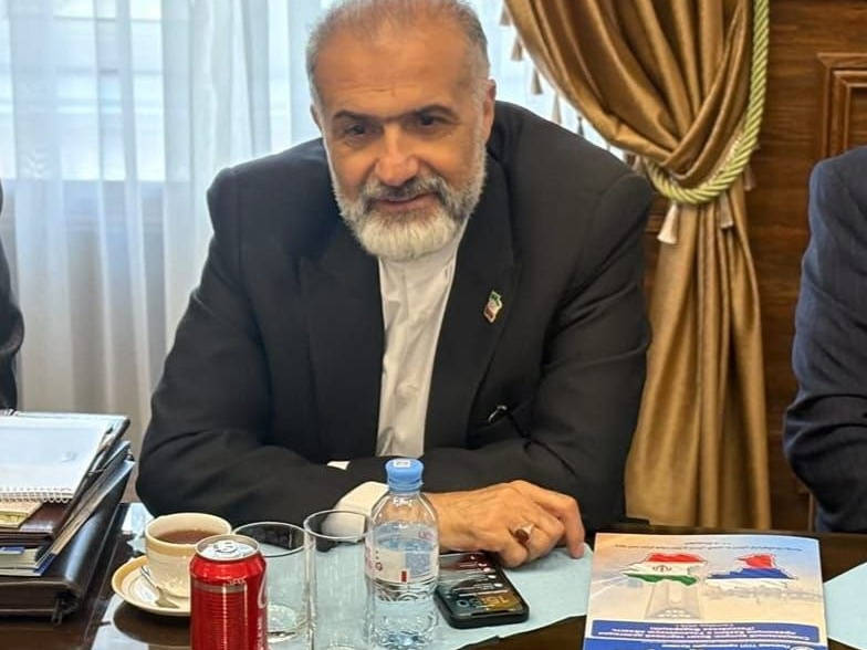 حضور هیات اعزامی استان قزوین در سفارت جمهوری.ا.ایران در مسکو