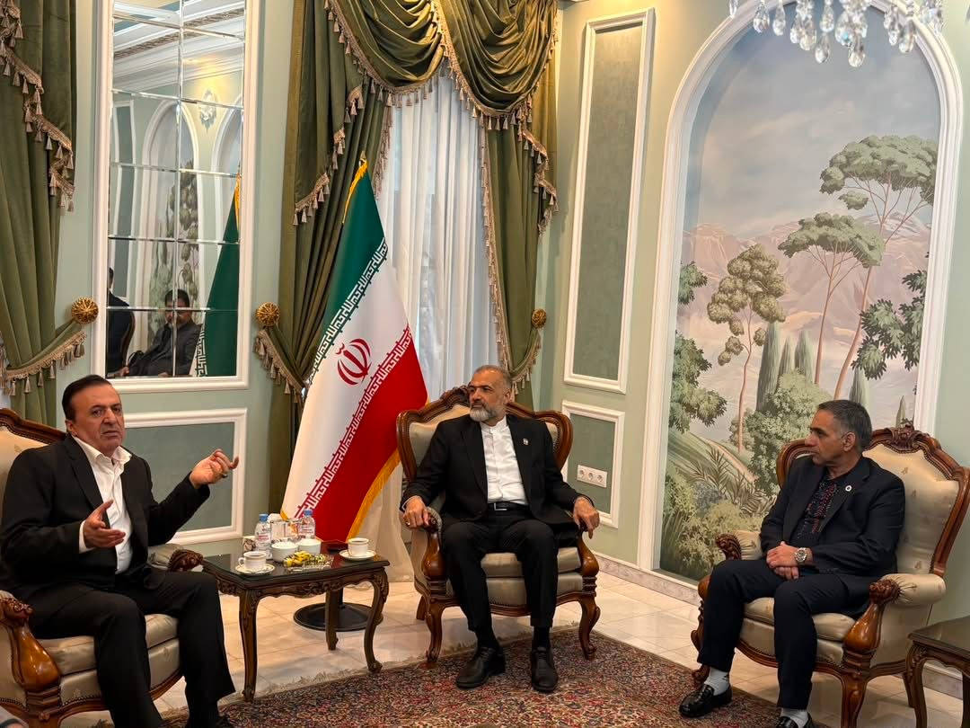 حضور هیات اعزامی استان قزوین در سفارت جمهوری.ا.ایران در مسکو