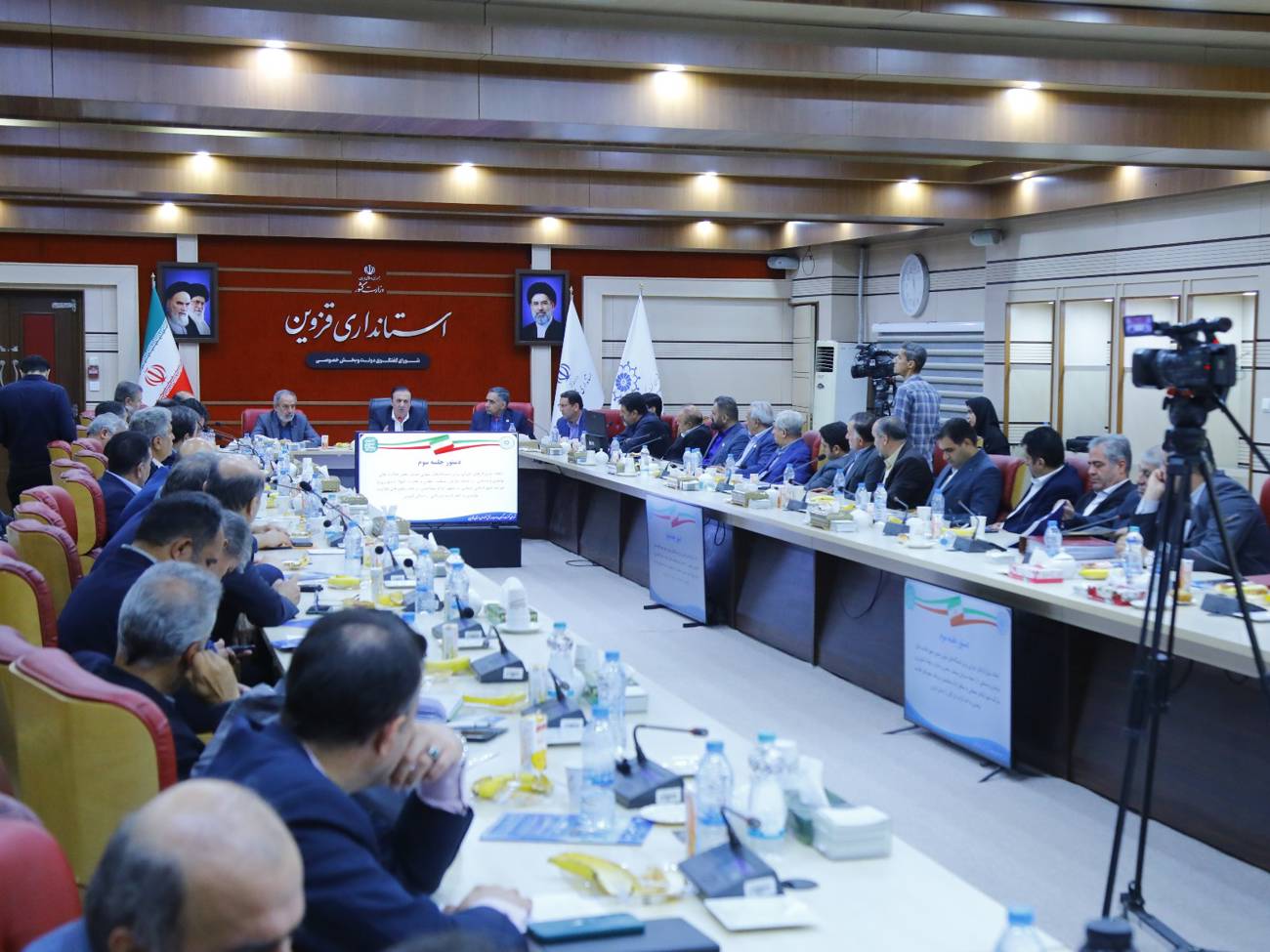 برگزاری یکصدو بیست وششمین  نشست شورای گفت وگوی دولت وبخش خصوصی استان قزوینعکس کمکی شماره4