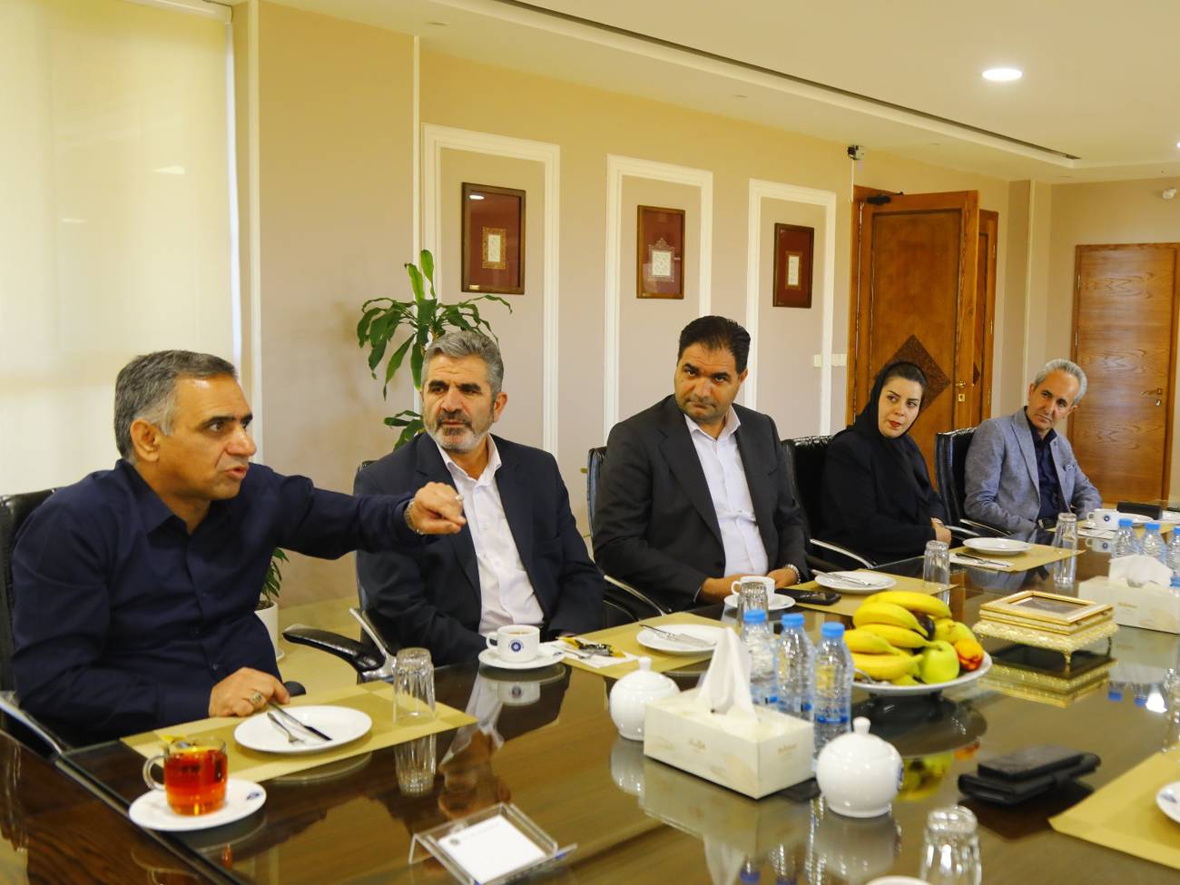 مجمع عمومی مؤسسین انجمن صنایع نساجی استان قزوین در محل سالن جلسات اتاق بازرگانی قزوین و با حضورآقایان  مهدی عبدیان رئیس اتاق بازرگانی قزوین ،دکترکامران لشگری، مدیرکل صنعت، معدن و تجارت استان قزوین و معاونین این سازمان، ، سید ماهان میر شفیعی نماینده اتاق بازرگانی ایران و جمعی از فعالان برجسته این صنعت برگزار شد.عکس کمکی شماره5